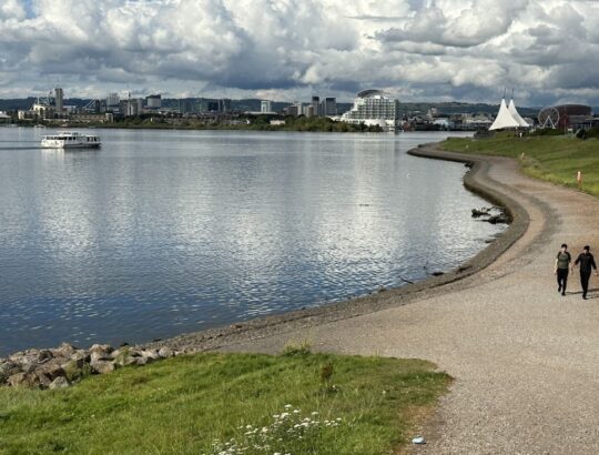 Wales-Coast-Path-winds-around-Cardiff-Bay