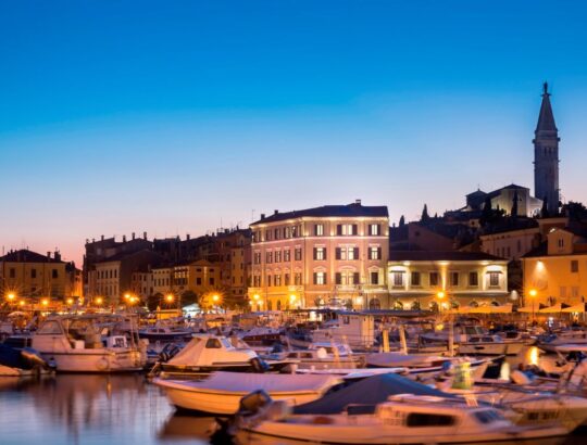 Hotel Adriatic is a luxury hotel in Rovinj on the Istria Peninsula of Croatia.