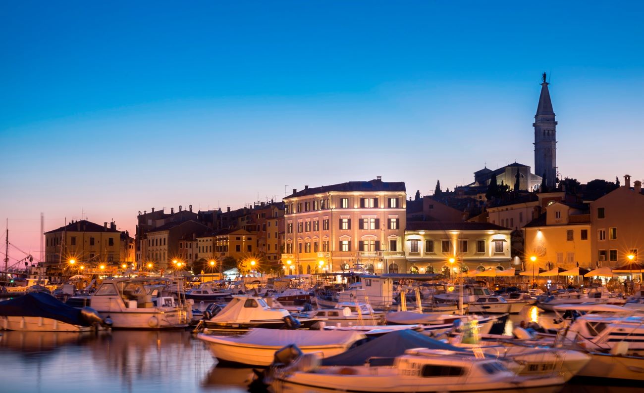 Hotel Adriatic is a luxury hotel in Rovinj on the Istria Peninsula of Croatia.