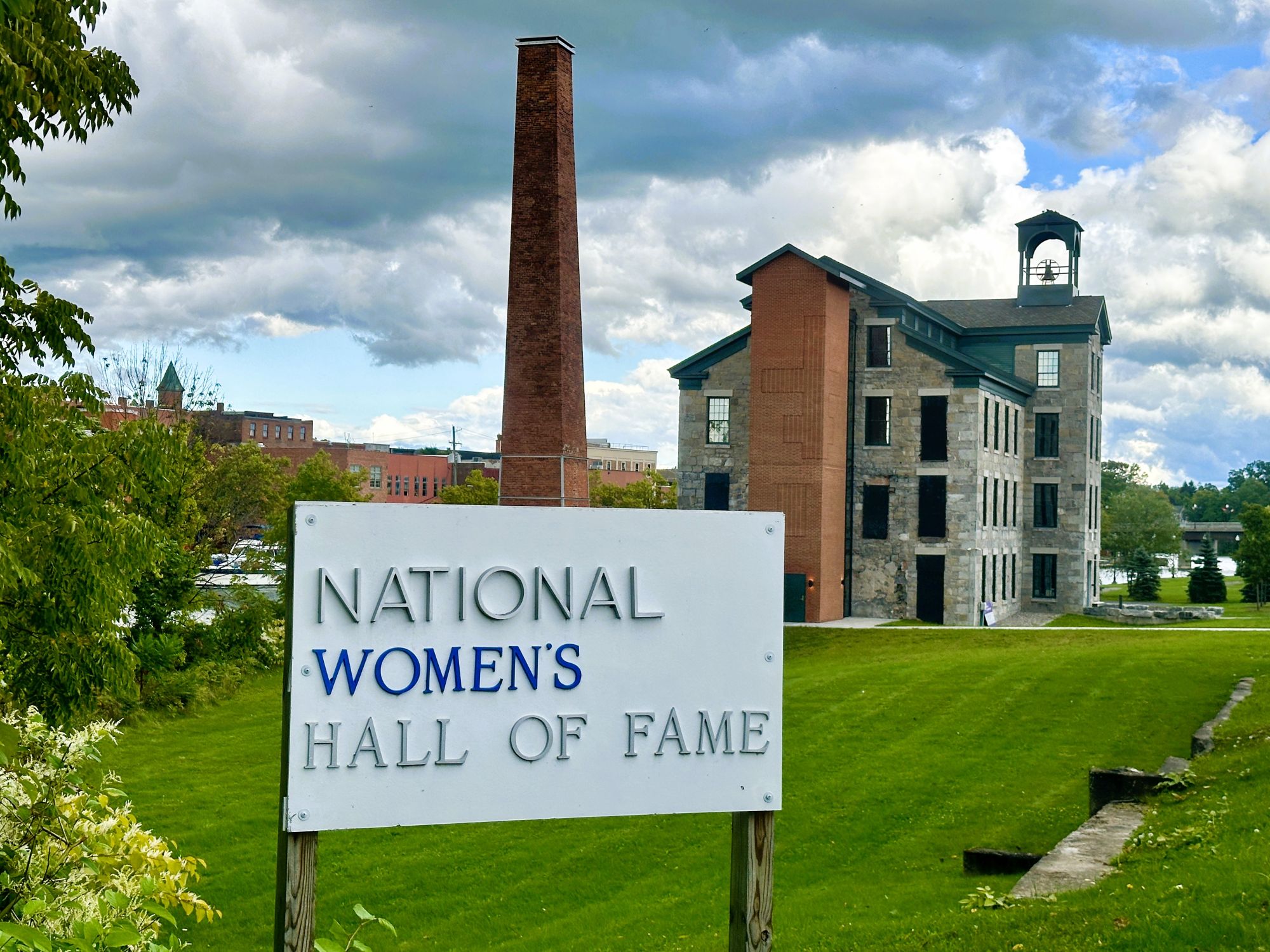 Housed in an old textile mill, the Hall of Fame honors women’s achievements.©Barbara Redding