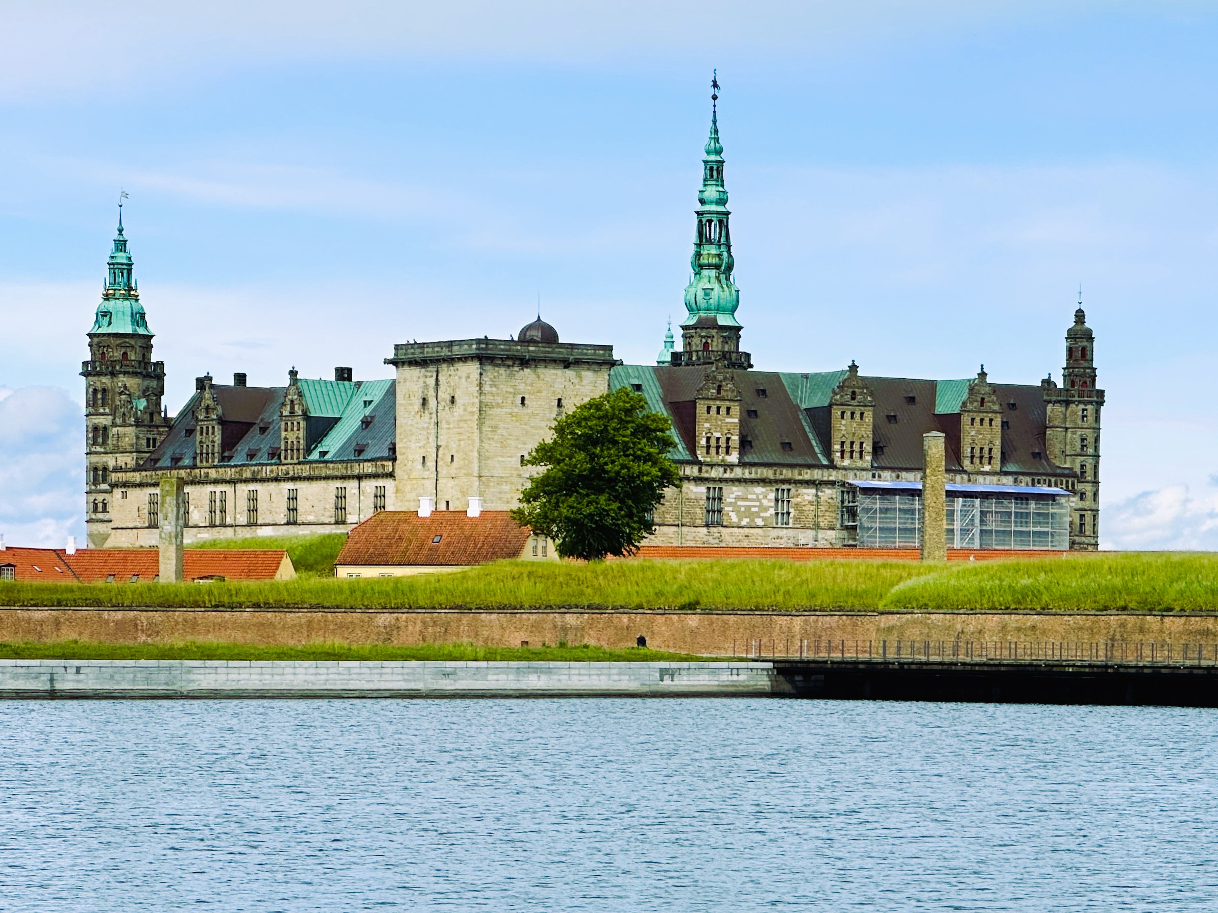 Kronborg Castle is the gateway to the Baltic Sea.
